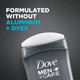Dove Men+Care Deodorant Stick for Men Clean Comfort Aluminum Free 72-Hour Odor Protection Mens Deodorant with 1/4 Moisturizing Cream 3 oz