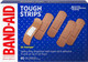 Band-Aid Brand Tough Strips Adhesive Bandages for Wound Care, Durable Protection for Minor Cuts and Scrapes, All One Size, 60 ct