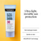 Neutrogena Ultra Sheer Dry-Touch Sunscreen For Face & Body, SPF 30 Broad Spectrum UVA/UVB Protection, Lightweight Water Resistant & Non-Greasy, Travel Size Sunscreen, 3 fl. oz
