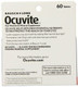 Bausch + Lomb Ocuvite Eye Vitamin & Mineral Supplement Original Tablets 60 ct