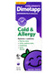 Children's Dimetapp Cold and Allergy - Stuffy Nose, Runny Nose, Sneezing, Itchy & Watery Eyes - Antihistamine - Alcohol-Free - Liquid Syrup - Grape Flavor