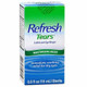 Refresh Tears Sterile Lubricant Moisture Eye Drops For Dry Eyes 0.5 Oz 2 Count