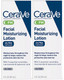 CeraVe Facial Moisturizing Lotion PM | 3 Ounce (Pack of 2) | Ultra Lightweight, Night Face Moisturizer | Fragrance Free