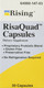 Rising Risaquad Probiotic Blend Dietary Supplement Gluten Free Capsules 30 ct