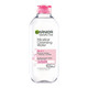 Garnier Micellar Water, Hydrating Facial Cleanser & Makeup Remover, Suitable for Sensitive Skin, Vegan, Cruelty Free, 13.5 Fl Oz (400mL), 1 Count