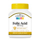 21st Century Folic Acid 400 mcg Tablets, 250 Count