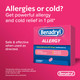 Benadryl Ultratabs Go Packs Antihistamine Allergy Relief Medicine, 25 mg Diphenhydramine HCl Tablets for Relief of Cold & Allergy Symptoms, Travel & On-The-Go Size, 4 Packets of 2 Tablets