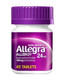 Allegra 24 Hour Indoor and Outdoor Allergy Relief Non-Drowsy Tablets 45 Count
