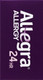 Allegra 24 Hour Indoor and Outdoor Allergy Relief Non-Drowsy Tablets 45 Count