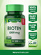 Nature's Truth Biotin 1000mcg | 120 Tablets | Vegan, Non-GMO, Gluten Free Supplement
