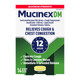 Cough Suppressant and Expectorant, Mucinex DM Maximum Strength 12 Hour Tablets, 14ct, 1200 mg Guaifenesin, Relieves Chest Congestion, Quiets Wet and Dry Cough, 1 Doctor Recommended OTC Expectorant