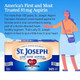 St. Joseph Low Dose Aspirin Pain Reliever Enteric Coated Tablets 81 mg 365 Ct