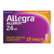 Allegra Adult 24HR Non-Drowsy Antihistamine, 15 Tablets, Fast-Acting Allergy Symptom Relief, 180 mg