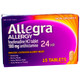Allegra, Allergy, 24 Hour, Indoor And Outdoor, Original Prescription Strength, 180 Mg, Tablets 15 Count