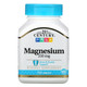 21st Century Magnesium Dietary Supplement Tablets Gluten Free 250 mg 110 Count