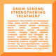Cantu Grow Strong Strengthening Treatment, 6 Oz, White