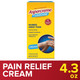 Aspercreme Lidocaine Pain Relief Cream Soothes Aggravated Nerves, Numbing Topical Analgesic with Max-Strength 4% Lidocaine & Moisturizing Aloe, 4.3 Oz.