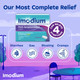 Imodium Multi-Symptom Relief Caplets, Loperamide Hydrochloride & Simethicone Anti-Diarrheal Medicine for The Relief of Diarrhea, Gas, Bloating, Cramps & Pressure, HSA/FSA Eligible, 18 ct
