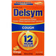 Delsym 12 Hour Cough Relief Liquid- Day Or Night, Orange Flavor Cough Medicine with Dextromethorphan Helps Quiet Cough by Suppressing Cough Reflex, 3 oz