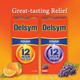 Delsym 12 Hour Cough Relief Liquid- Day Or Night, Orange Flavor Cough Medicine with Dextromethorphan Helps Quiet Cough by Suppressing Cough Reflex, 3 oz
