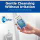 Globe Hygienic Cleansing Lotion for Men and Women, Discomfort, Pain & Itch Relief for Sensitive Areas, Cooling, Non-Irritating & Non-Drying Gentle Personal Care Cleanser, Travel Must Have,3 oz Bottle