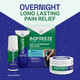 Biofreeze Overnight Gel Pain Relief, Knee & Lower Back Pain Relief, Arthritis Pain Reliever, Neck Pain Relief, Cooling Joint Pain Relief, FSA/HSA Eligible, Lavender Scented Menthol Gel 3 Fl Oz
