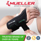 MUELLER Sports Medicine Green Fitted Wrist Brace for Men and Women, Wrist Pain Relief Support, Ideal for Carpal Tunnel, Tendonitis, Arthritis, Right Hand, Black, Large/X-Large
