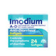 Imodium A-D Fast-Acting Anti-Diarrheal Softgels, Loperamide HCl 2 mg, Travel Essential Diarrhea Relief Medicine for Adults, 24 Count, Anti Diarrhea Pills, Ages 12+, Easy to Swallow