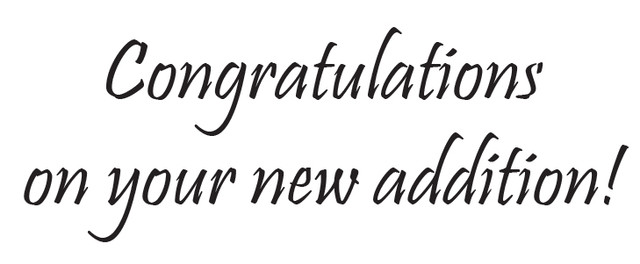 CONGRATS2 - Standard Message