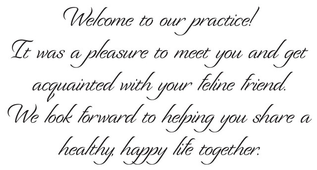 WELCOMECAT2 - Standard Message