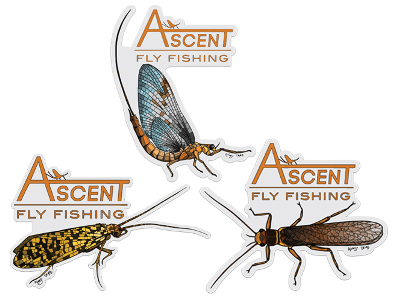 Hatch Decals - Ascent Fly Fishing
