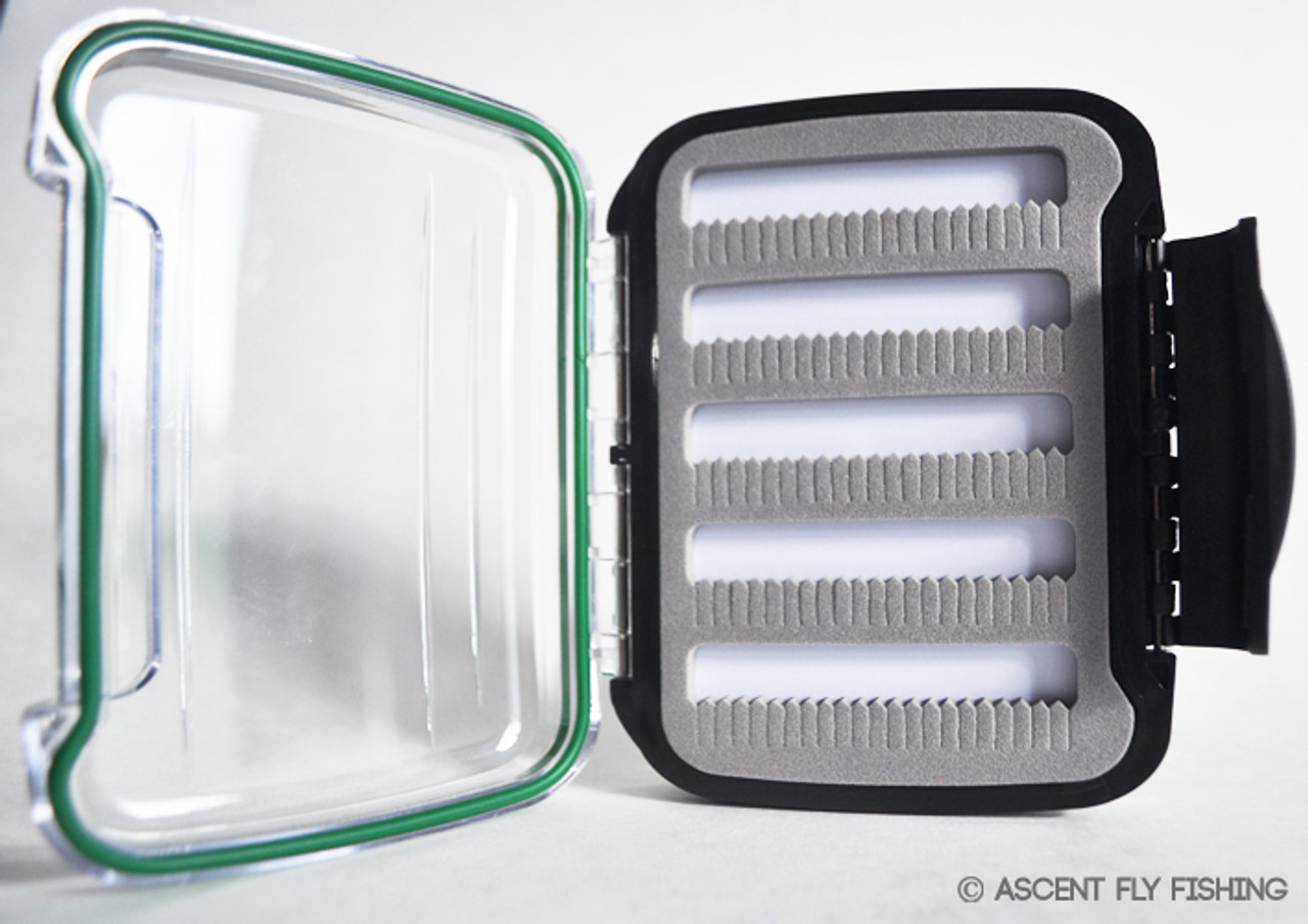 SF Plastic Waterproof Pocket Fly Fishing Box