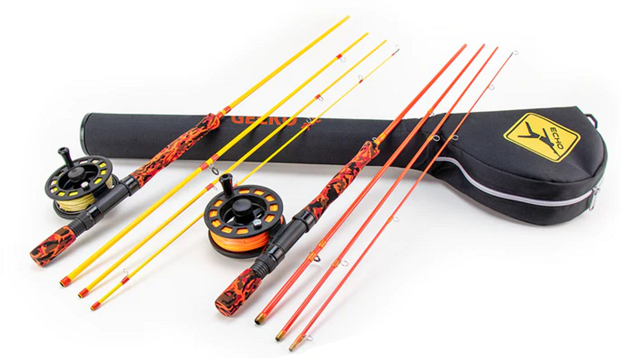 ECHO GECKO TROUT #5 Kit w/rod, reel and case - Ascent Fly Fishing