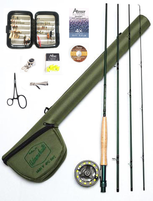 MMH 5wt Rod & Reel Combo with Starter Kit