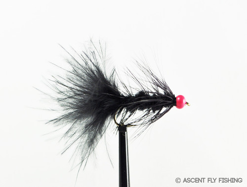 Beadhead Mini Leech - Black, Fly Fishing Flies For Less