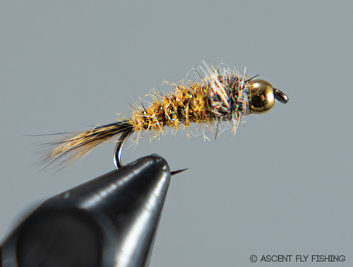 Beadhead Pine Squirrel Leech - Olive, Flies