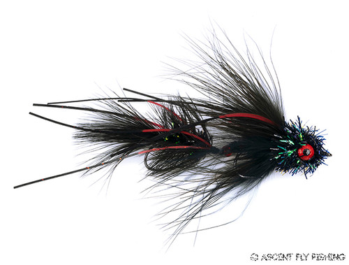 Circus Peanut Articulated Streamer - Black