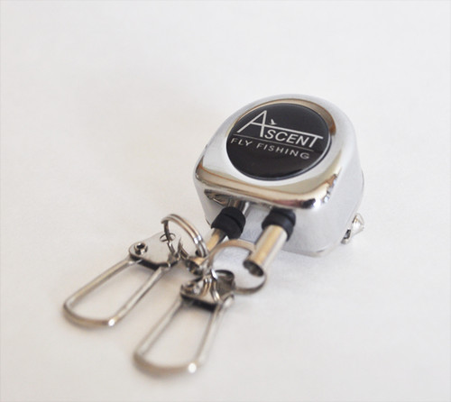 Fly Fishing Carabiner Tape Measure Zinger Retractor Ruler Fishing