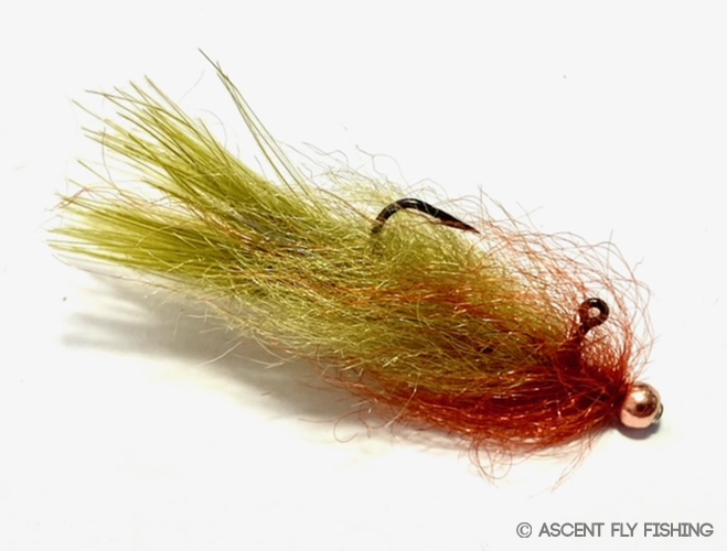 Balanced Leech - Olive/Burnt Orange - Size 10