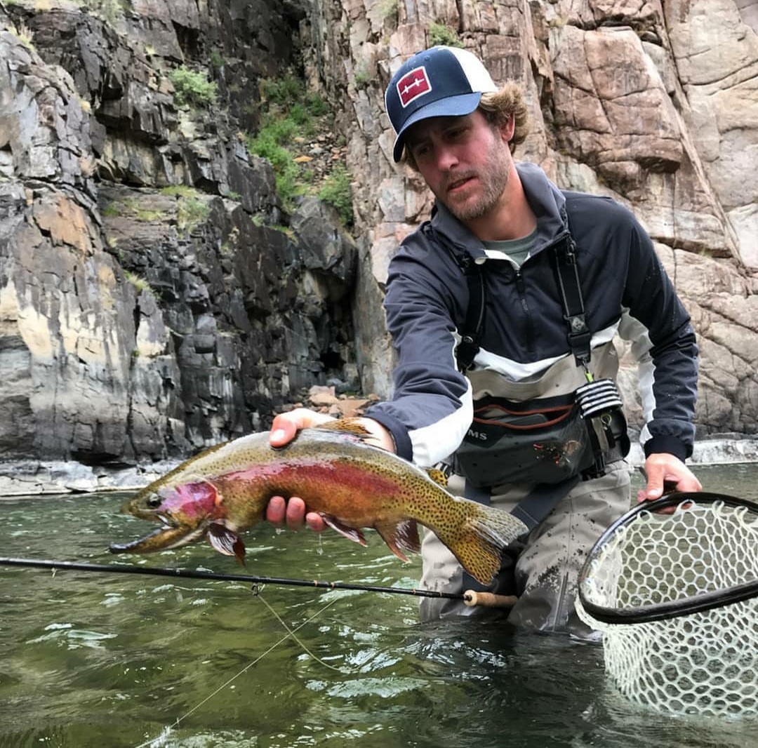 Targeting trophy trout in small water