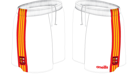 Mallow LGF White Mourne Shorts (Adlts)