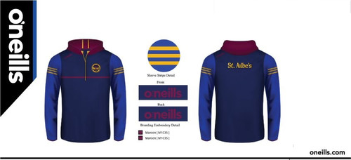 St. Ailbes Bolton Half Zip Hoodie (Kids)