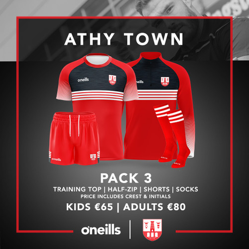Athy Town FC Pack 3 (Kids)