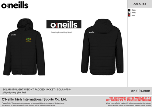 Lourdes Celtic Peru Jacket (Adults)