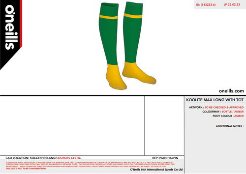 Lourdes Celtic Socks (Kids)