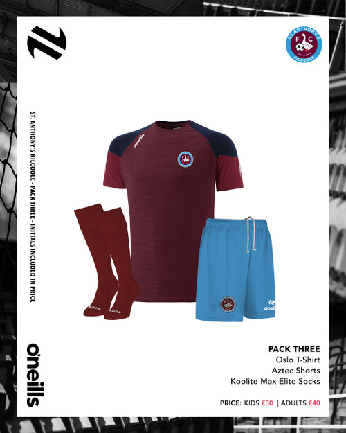 St Anthonys Kilcoole Pack 3 (Adults)