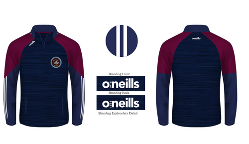 St Anthonys Kilcoole Oslo Brushed Half Zip Top (Youths)