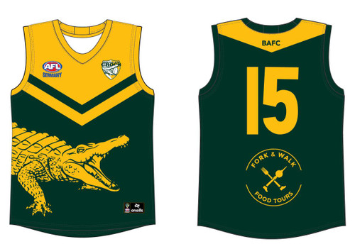 Berlin Crocs AFL Guernsey Vest (Adult)