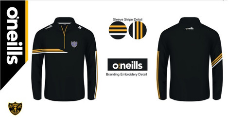 Holy Rosary College Nevis Brushed Half Zip Top (Youths)