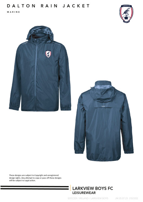 Larkview F.C Dalton Rain Jacket (Youths)